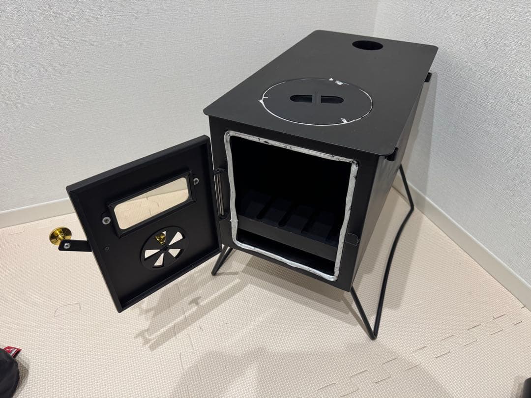 【未使用】ローベンス コバク テントストーブ グラウンドプロテクター付き