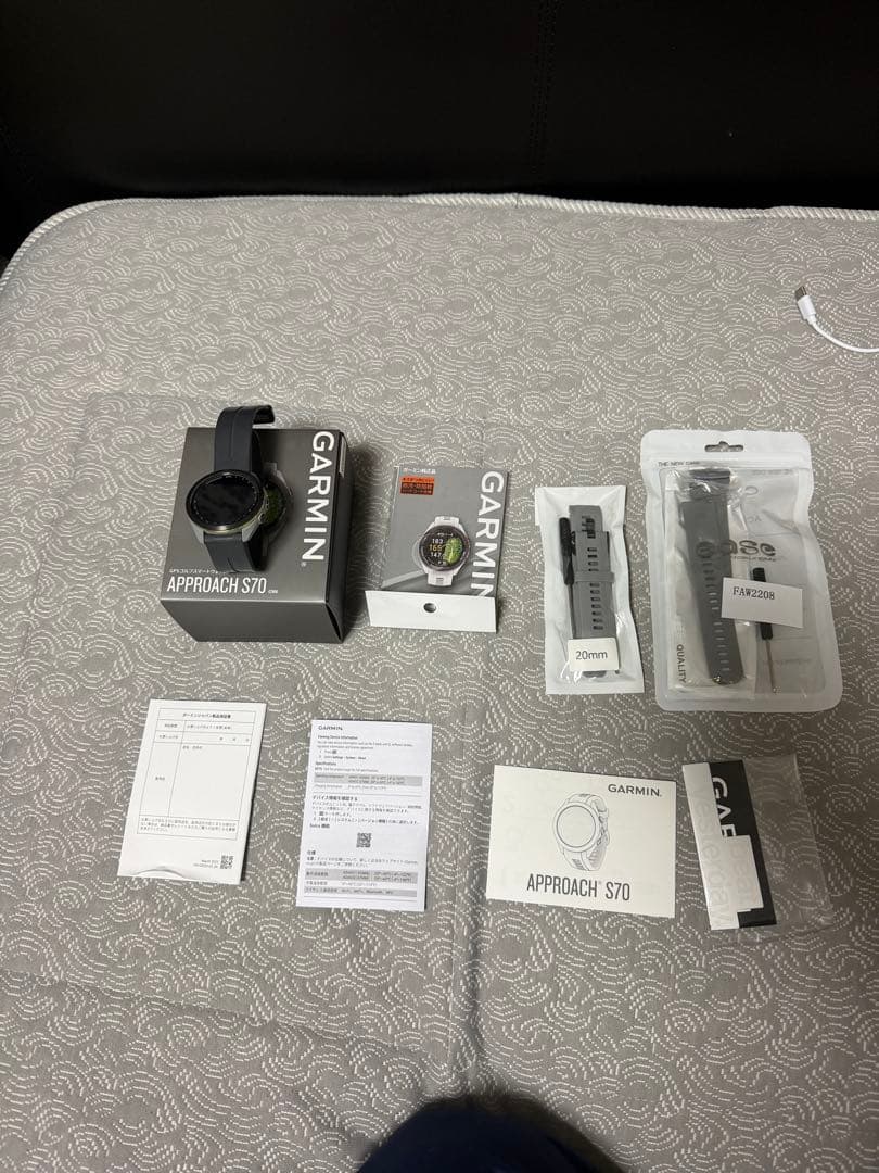 GARMIN APPROACH S70 2024年購入　使用10回未満