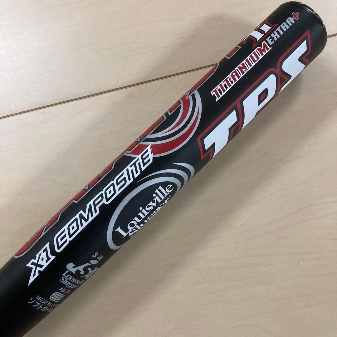 【極美品】CATALYST Ti ソフトボール バット 84cm 3号 2013