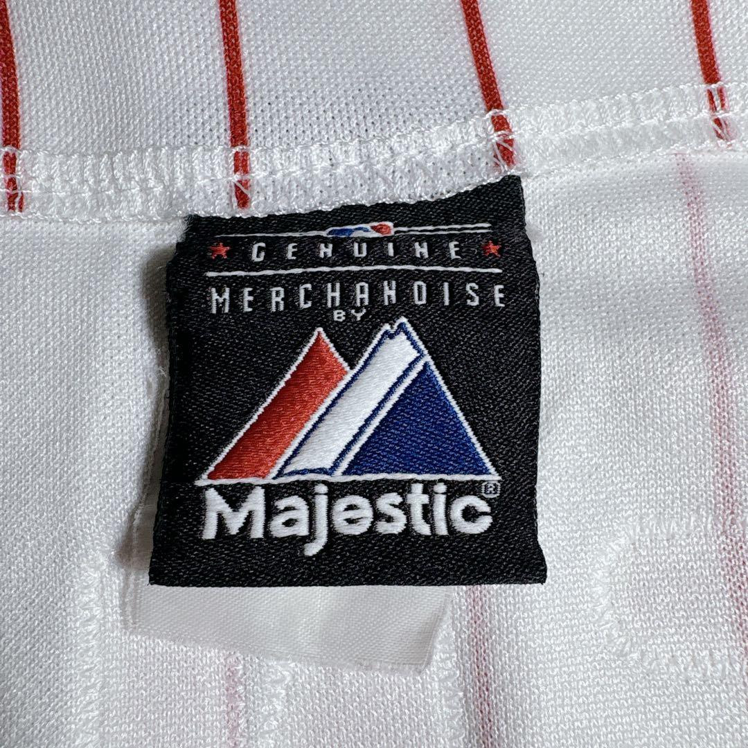 希少 フィリーズ ペンス 3 ユニフォーム Majestic 刺繍 L MLB
