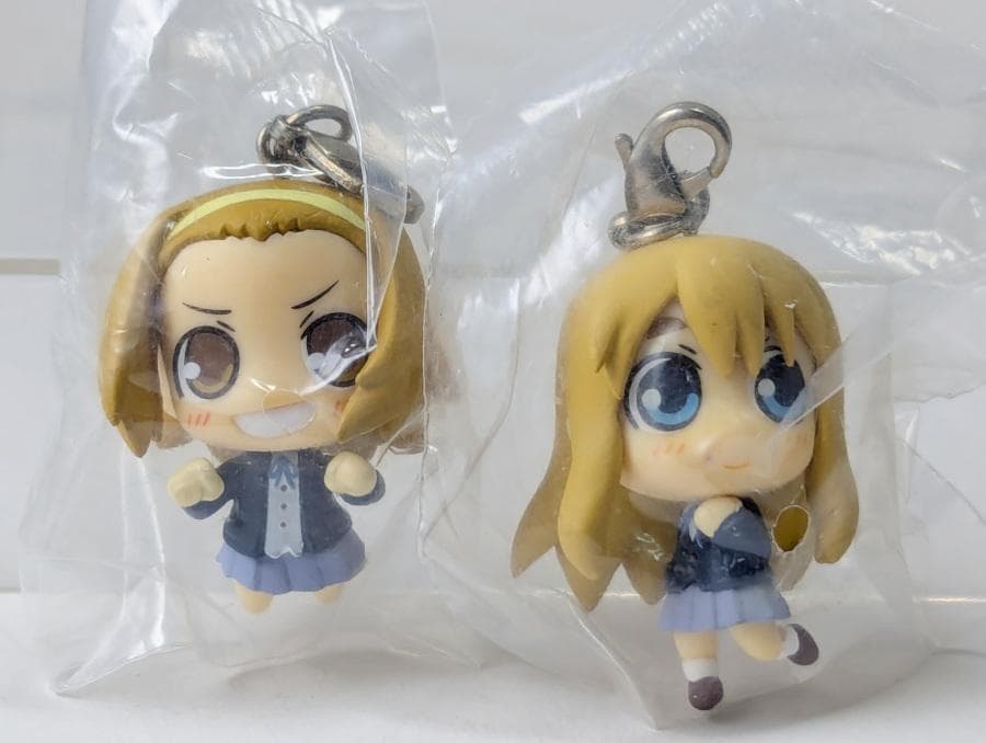 けいおん！ キューティーフィギュア マスコット ＆ スイングマスコット セット