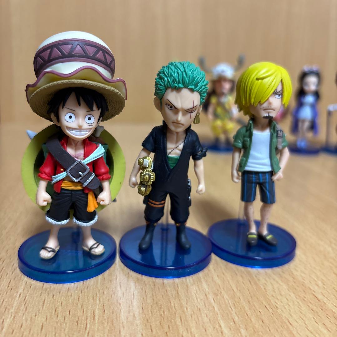 ワンピースワールドコレクタブルフィギュア 麦わらの一味