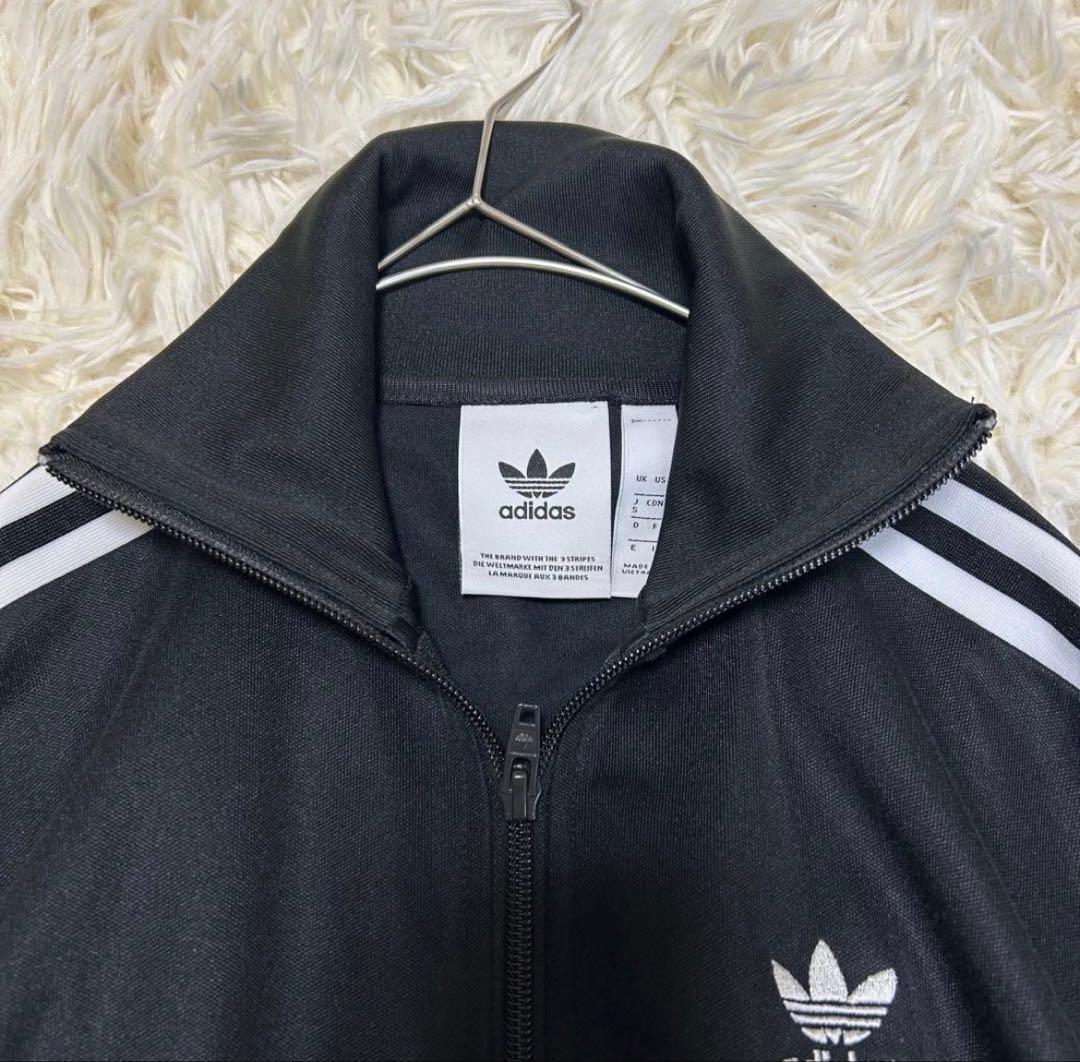 adidas ベッケンバウアー トラックジャケット セットアップ ブラック　S