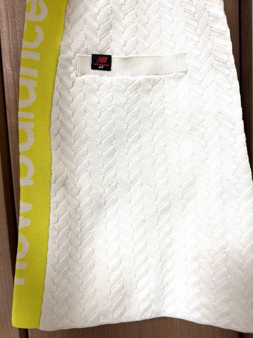 newbalance golf イエロー ニット セットアップ
