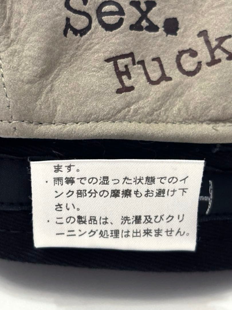 レア美品　ヒステリック　Hysterics ヒス　牛革　ハンチング帽　キャップ