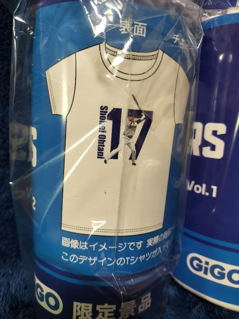 【非売品】MLBプレイヤーズ GIGO限定 大谷翔平 Tシャツ＆タオル各2種類