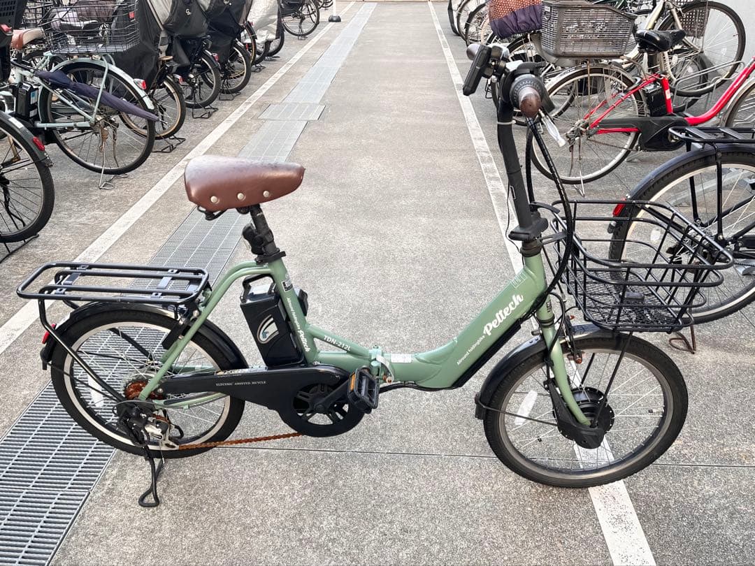 PELTECH ペルテック TDN-212L 折りたたみ電動自転車