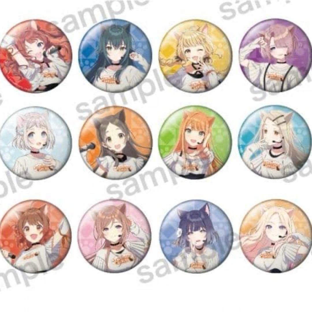 学園アイドルマスター 学マス まねきねこ 缶バッジ コンプリート