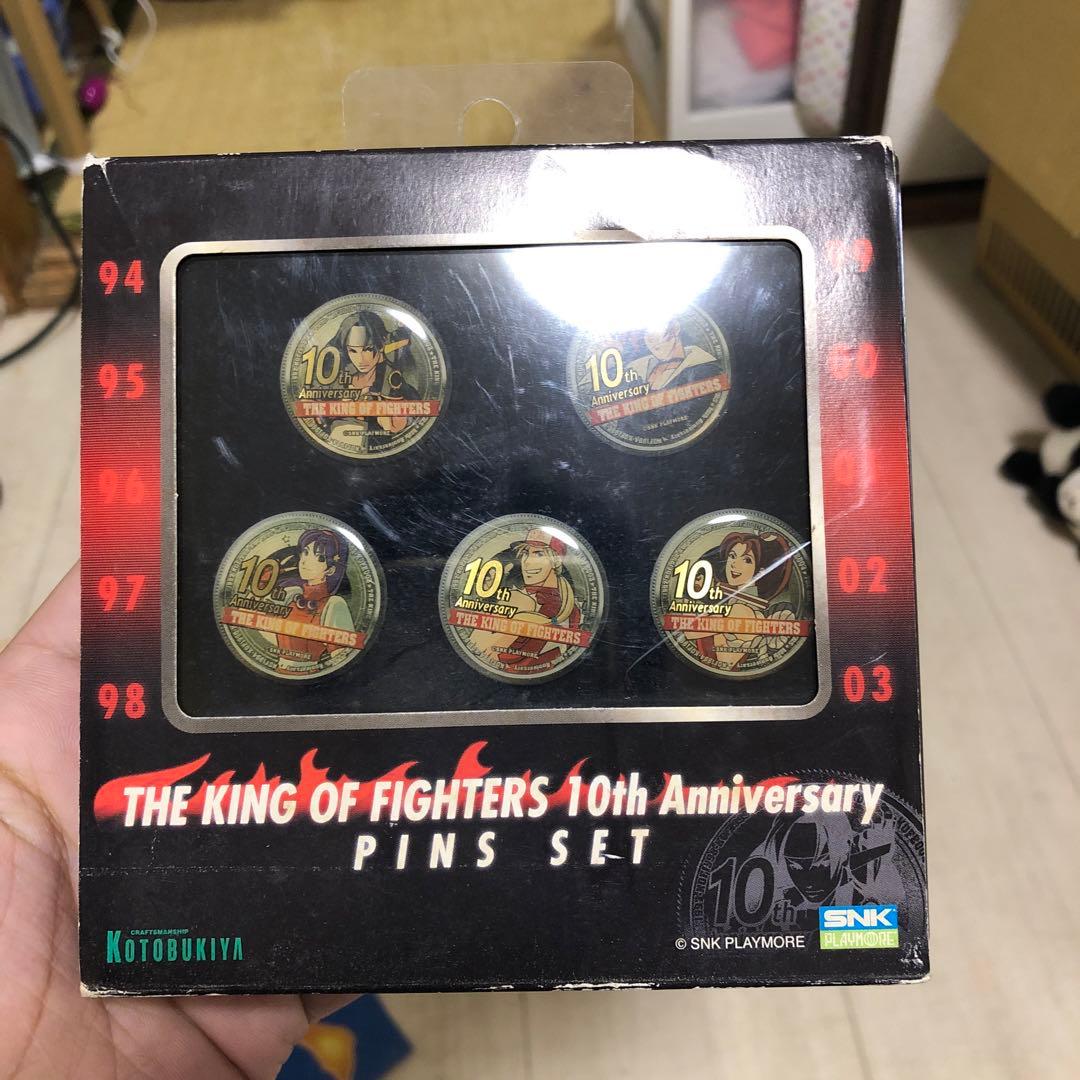 KOF10周年記念ピンズセット
