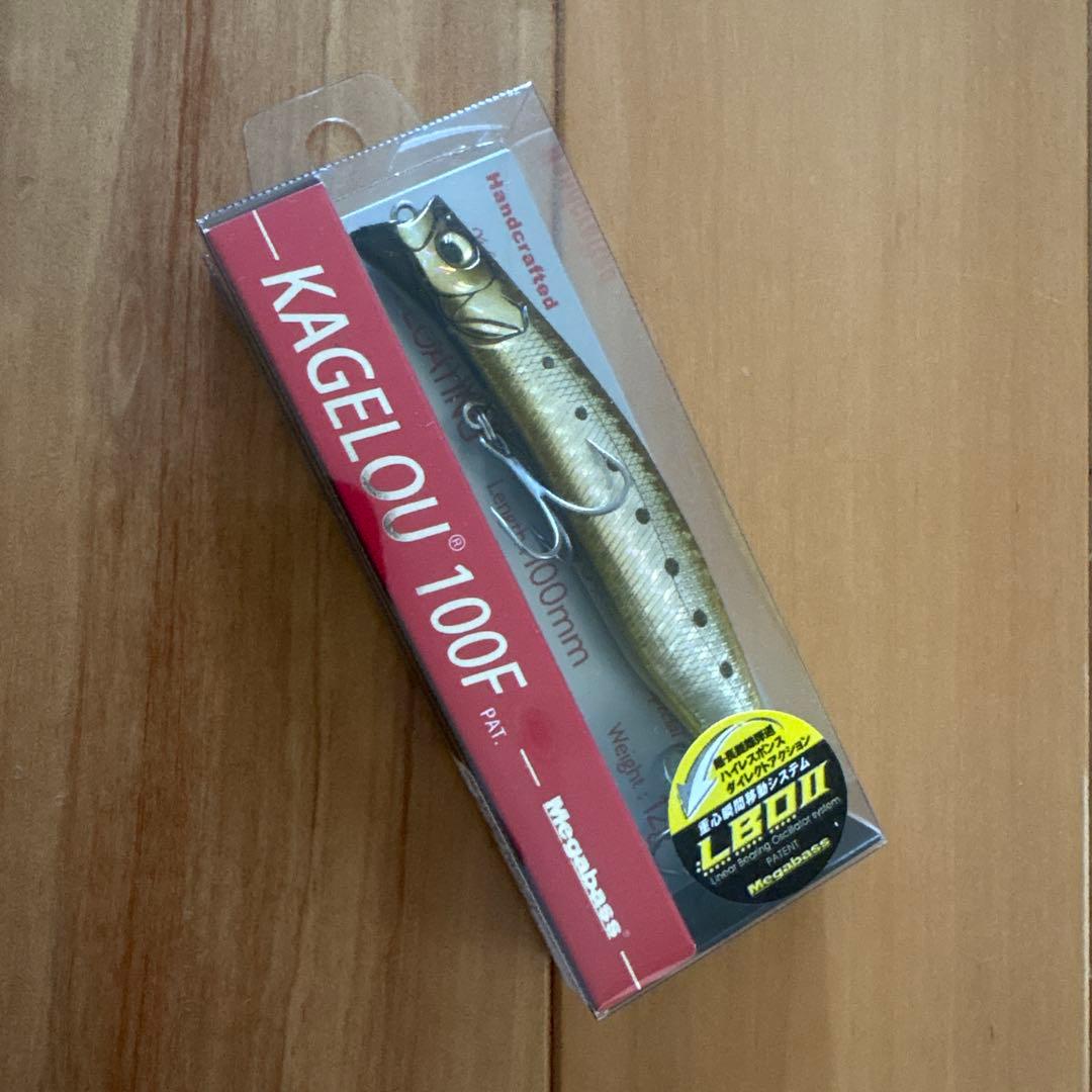【新品】Megabass カゲロウ100F, カゲロウ124Fセット