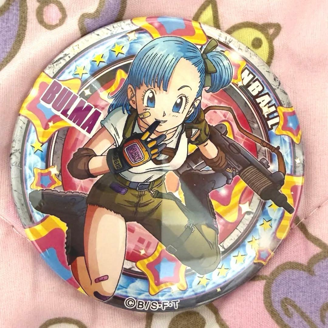 Dragonball Bulma button ドでか缶バッジ　ブルマ