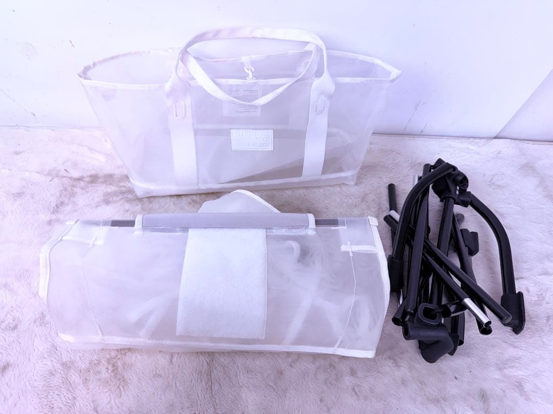貴重品♪Helinox 生産終了 ビーチチェア ホワイトメッシュ 砂浜対応 軽量
