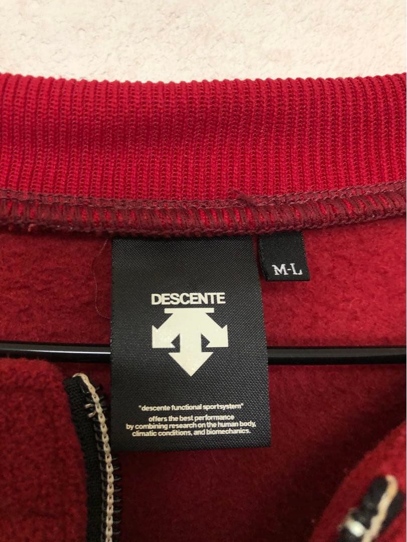DESCENTE 楽天イーグルス フリース プルオーバー ハーフジップ M-L