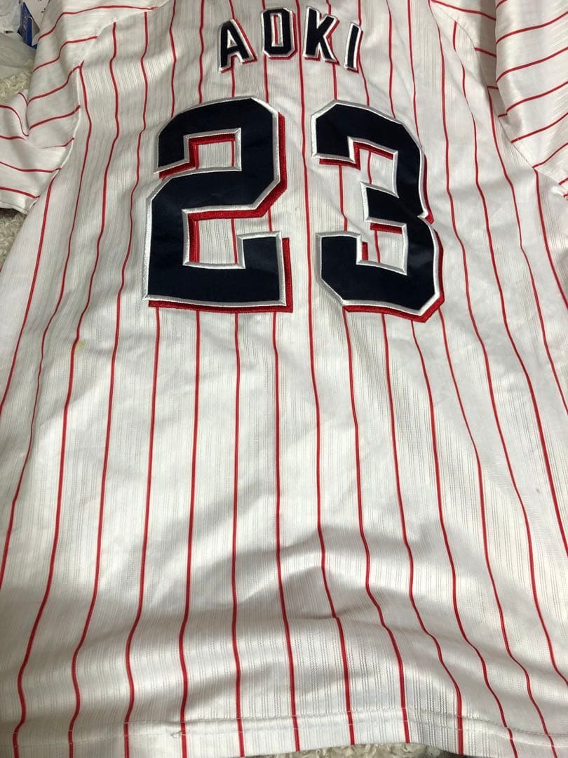 東京ヤクルト　スワローズ　青木ユニフォーム　さ新品　送料込み　S