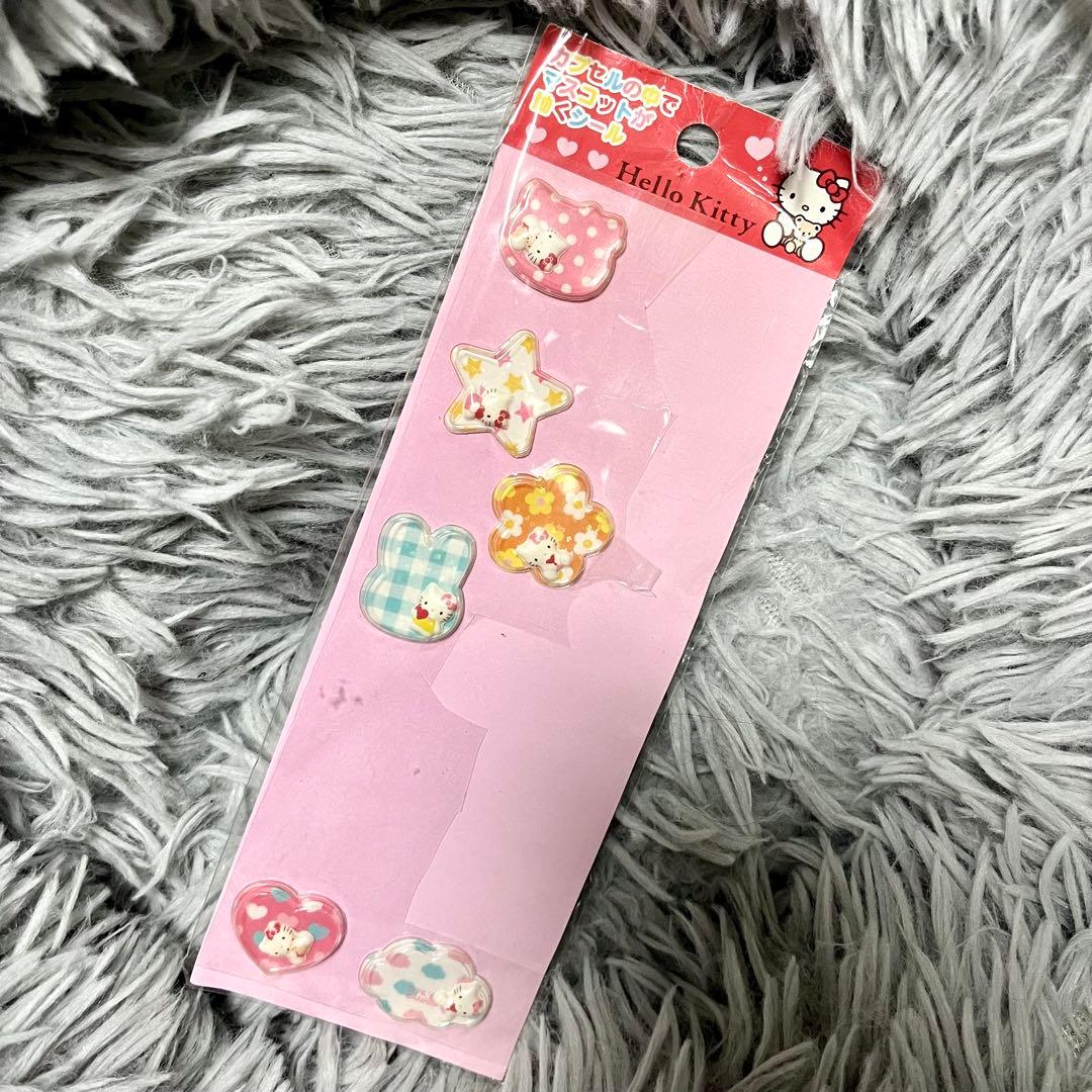 【正規品】サンリオ　キャラクターシール　カプセルシール　激レア　6枚セット