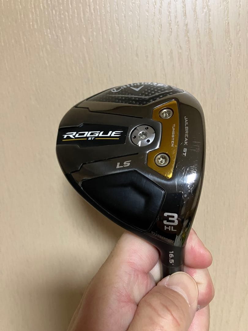 Callaway Rogue ST 16.5° フェアウェイウッド 3wＨＬ