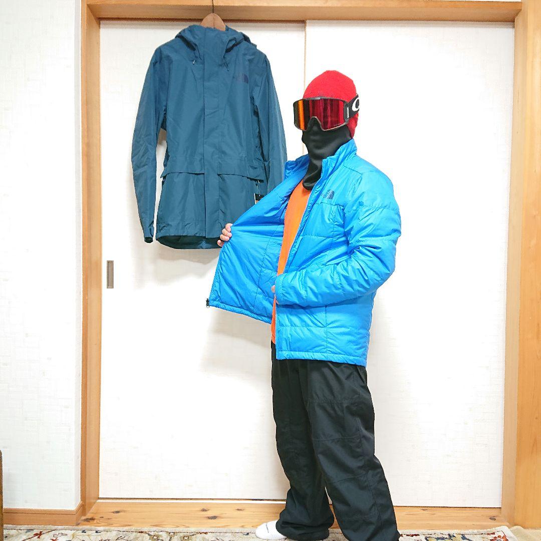 新品THE NORTH FACE(ノースフェイス)スキースノーボードウェアM青