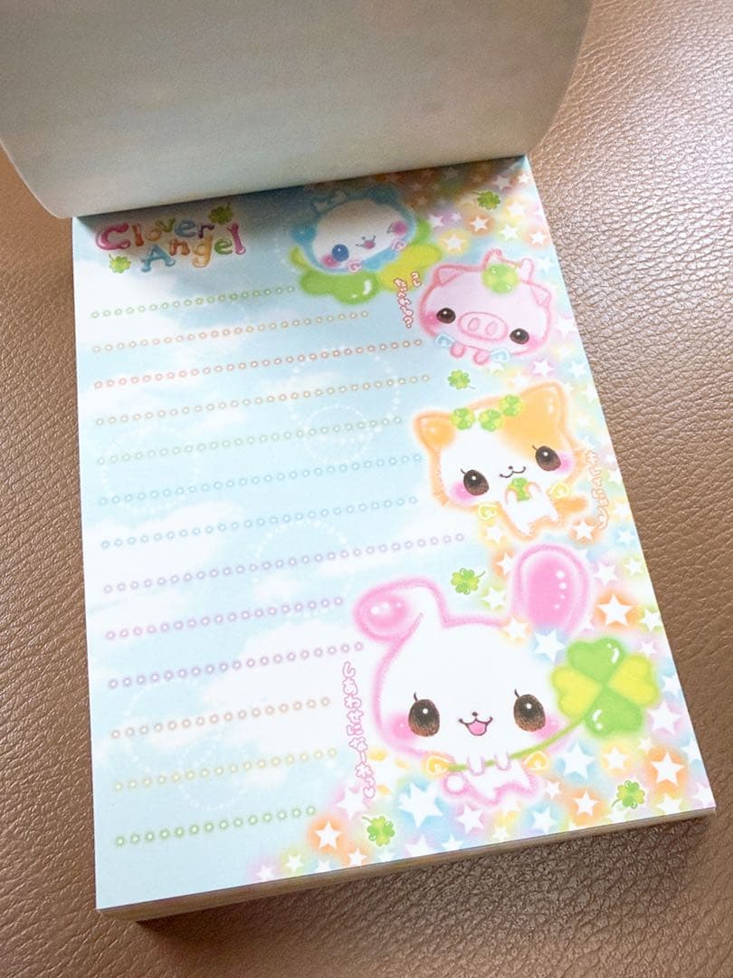 平成レトロ　おりがみメモ　シール付き　うさぎ　メモ帳