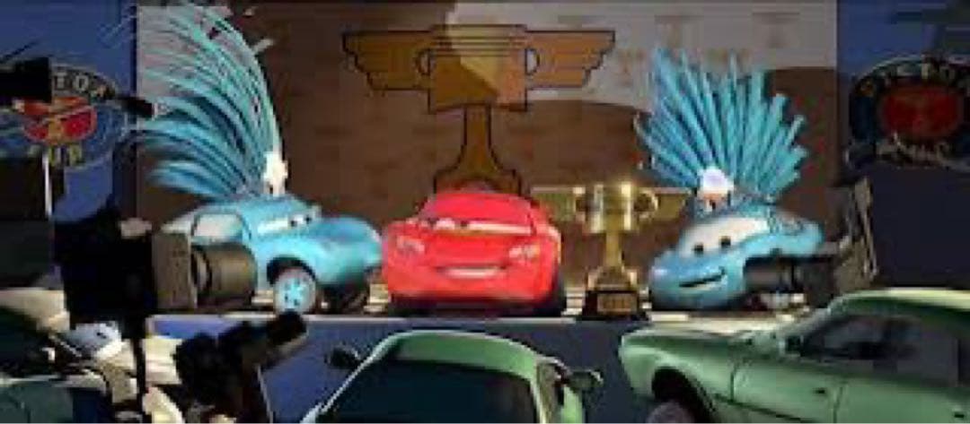 Dinoco Showgirls マックィーン　マックイーン カーズ ミニカー