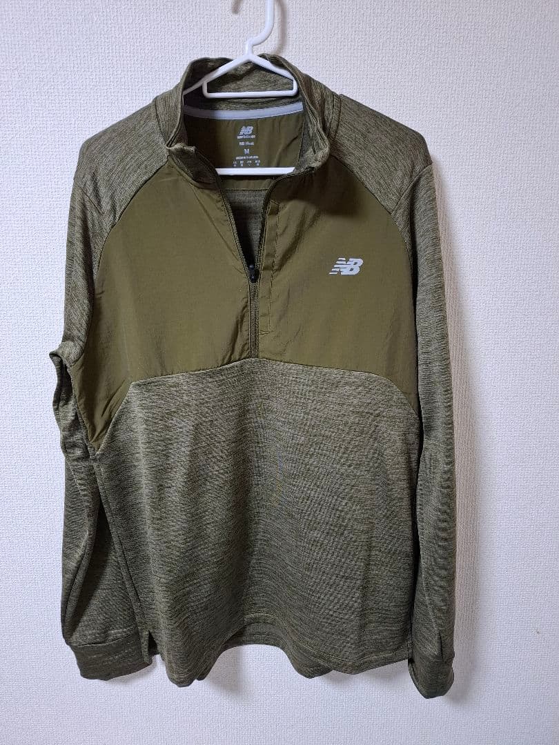 New Balance クオータージップトップ新品L