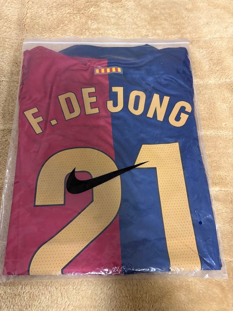 24-25シーズンFC Barcelona F. DE JONG 21番