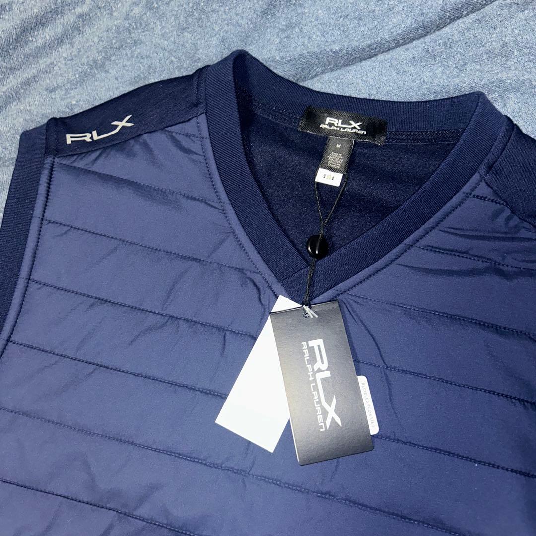 新品未使用 RLX HAVY NECK WOOL VEST メンズ ベストM