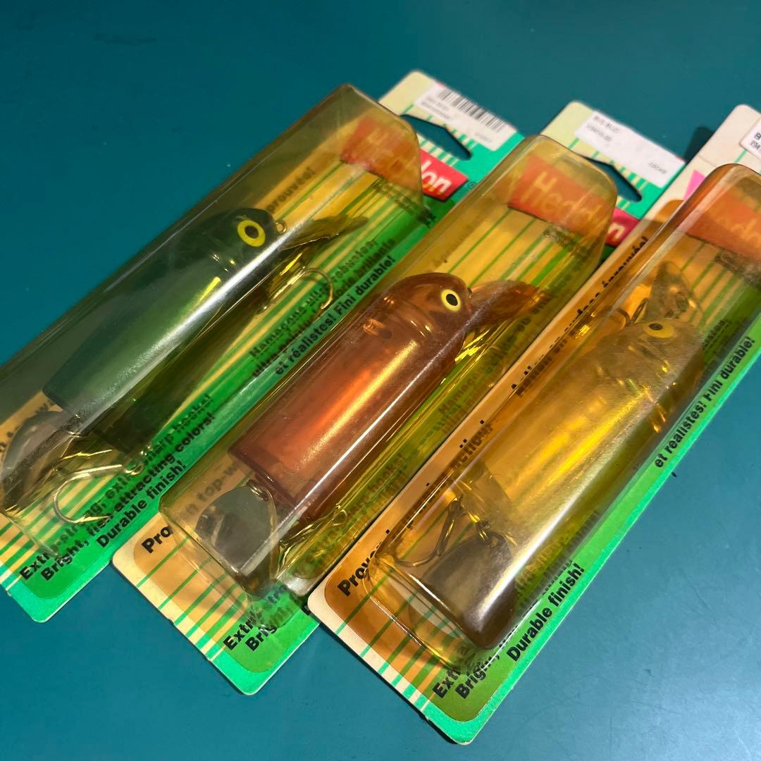 ヘドン　ビッグバド　クリアカラー　3個セット