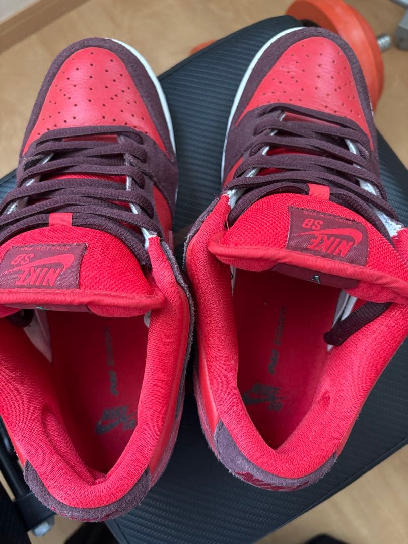 Nike SB Dunk Low Cherry 27㎝　レッド