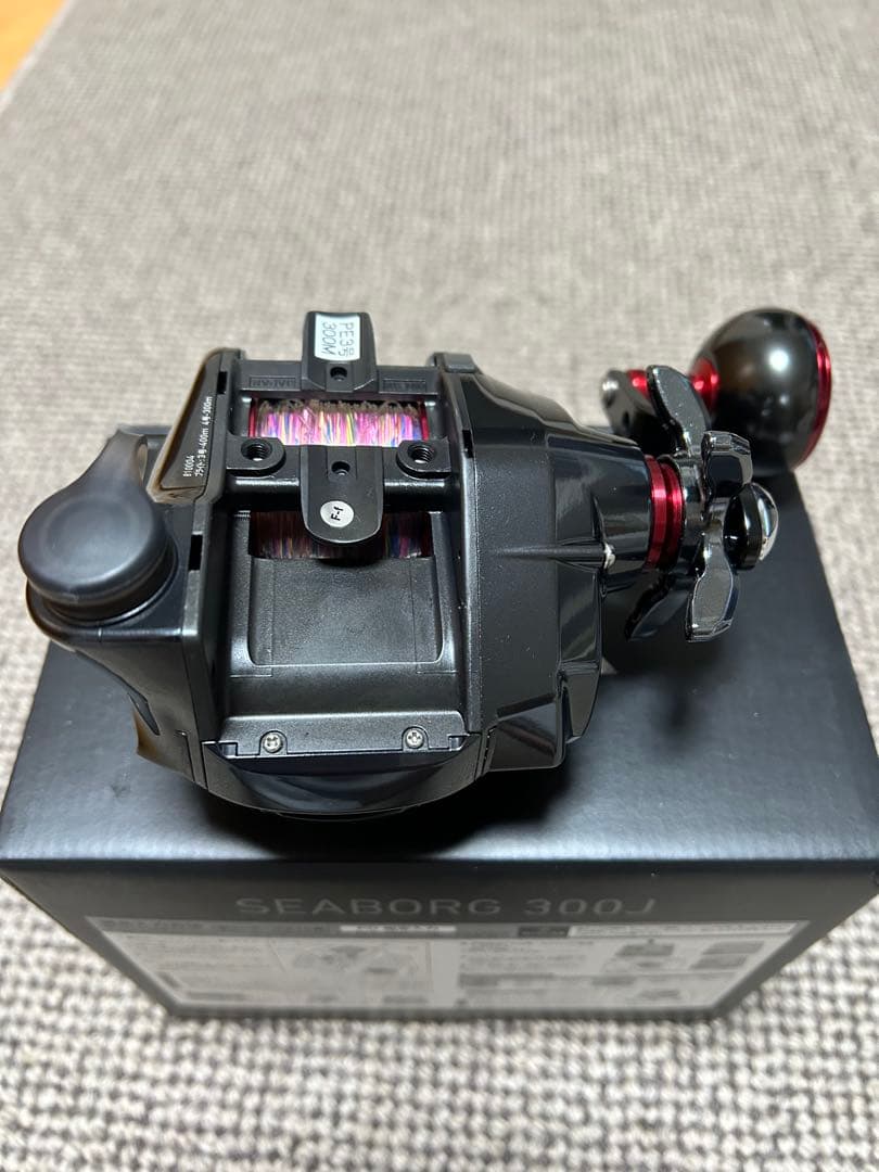 aym. 　18DAIWAシーボーグ300J 2回使用 7.4km 9h