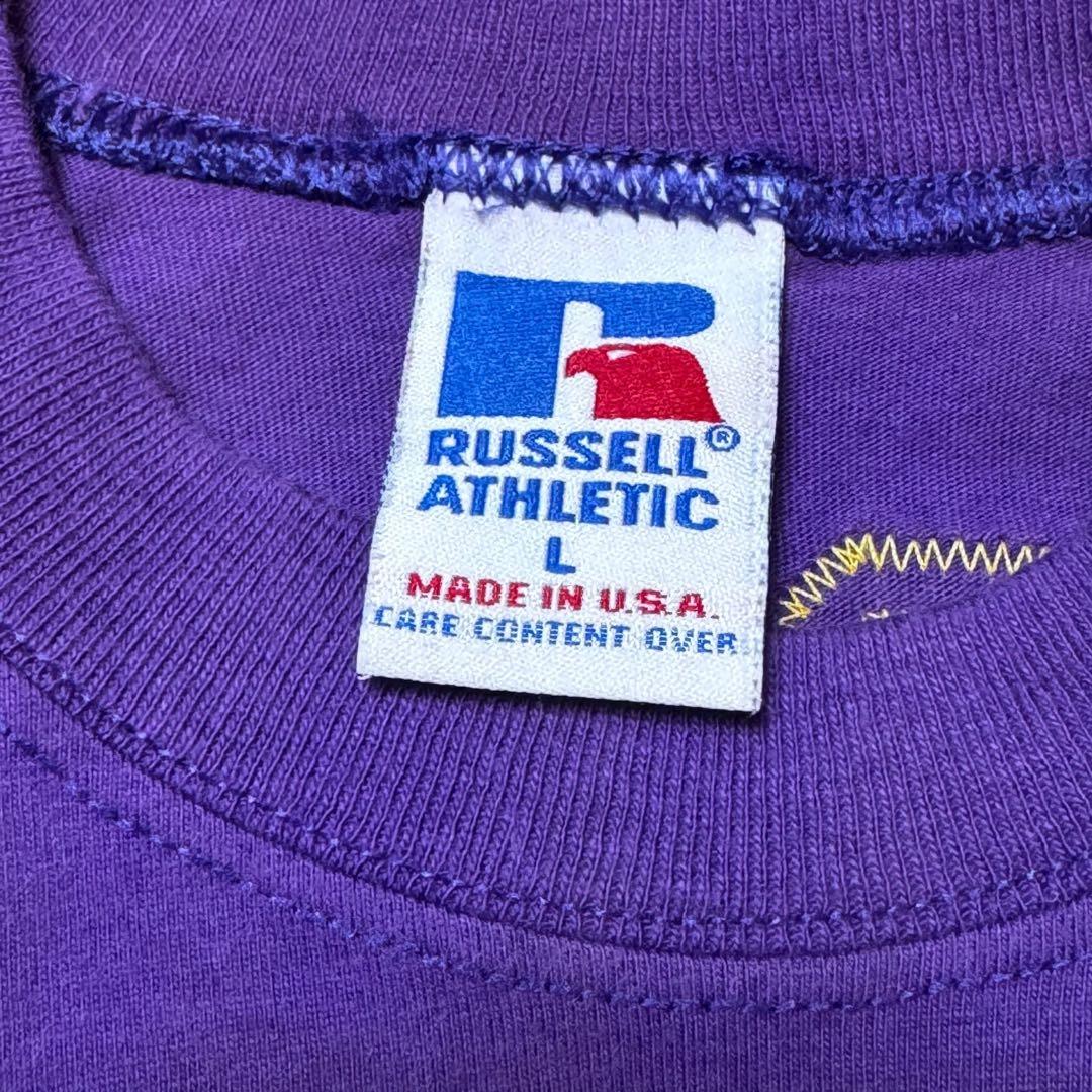 90’s RussellAthletic フットボールTシャツ L ラッセル