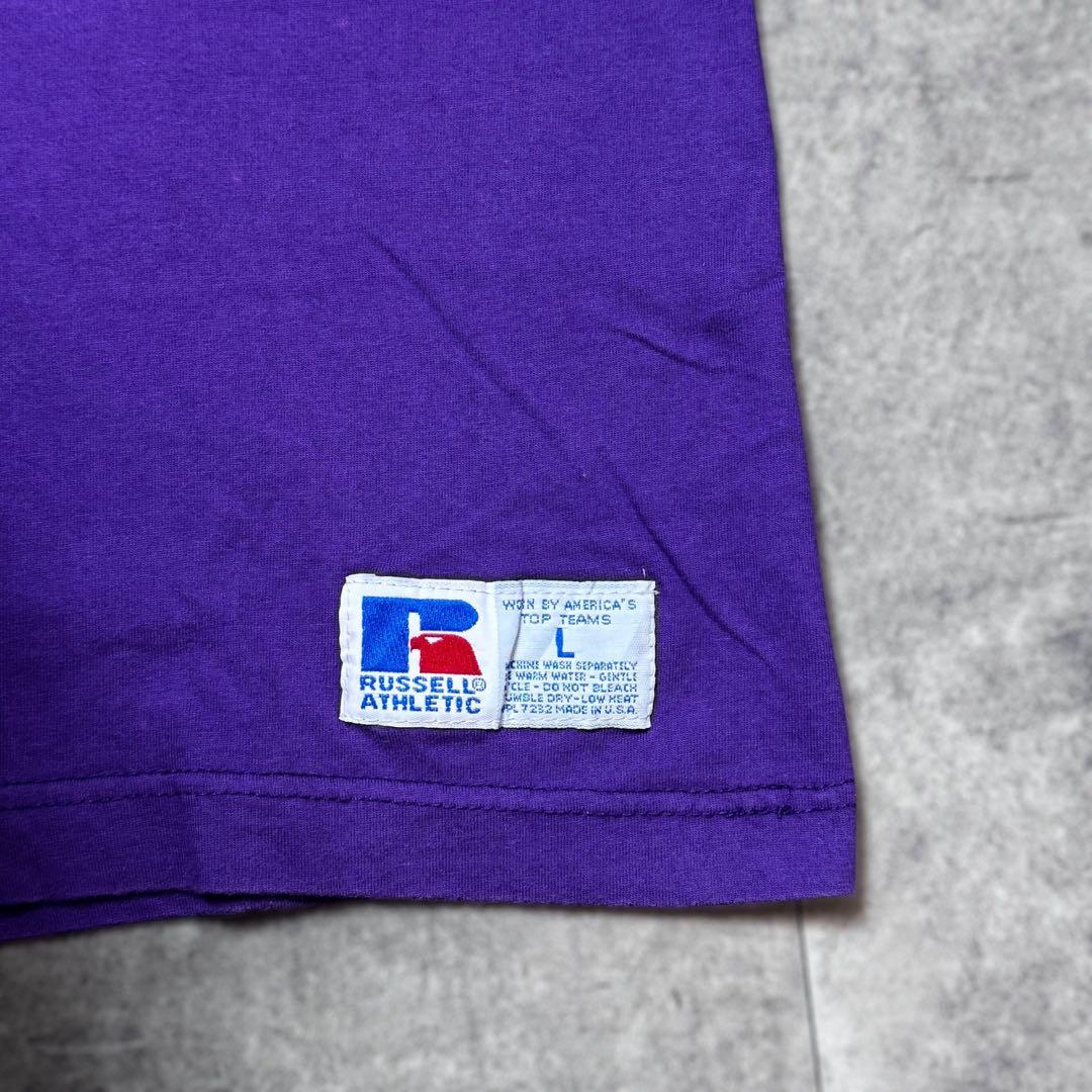90’s RussellAthletic フットボールTシャツ L ラッセル