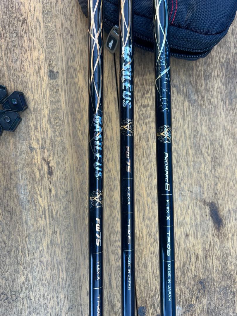 Titleist 915 ドライバーフェアウェイウッド 3本セット　バシレウス