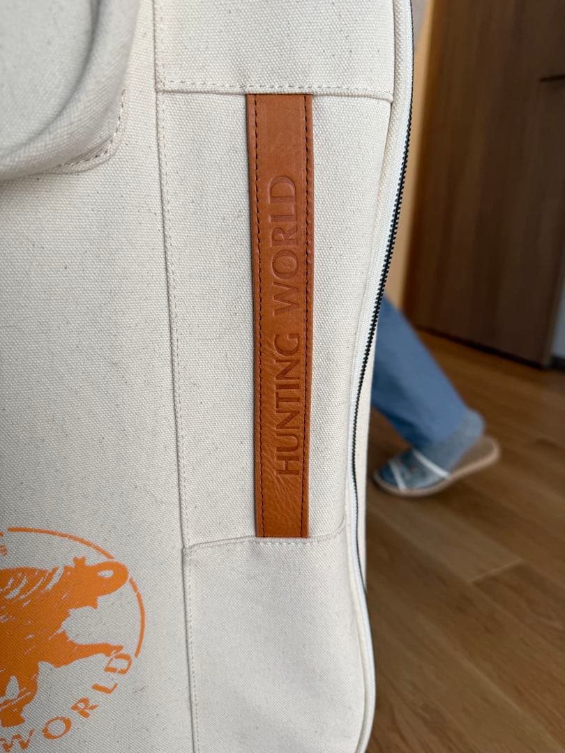 ⭐︎ハンティングワールド　帆布 キャディバッグ　ゴルフ バッグ　新品⭐︎