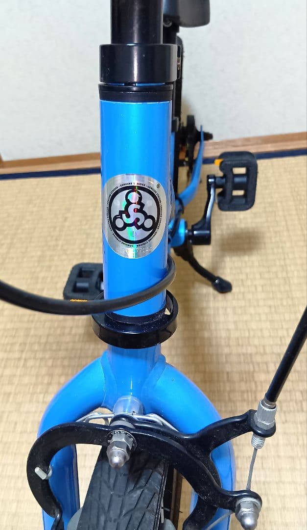 STRIDER 14x ストライダー ブルー スタンド・ペダル付き 中古品