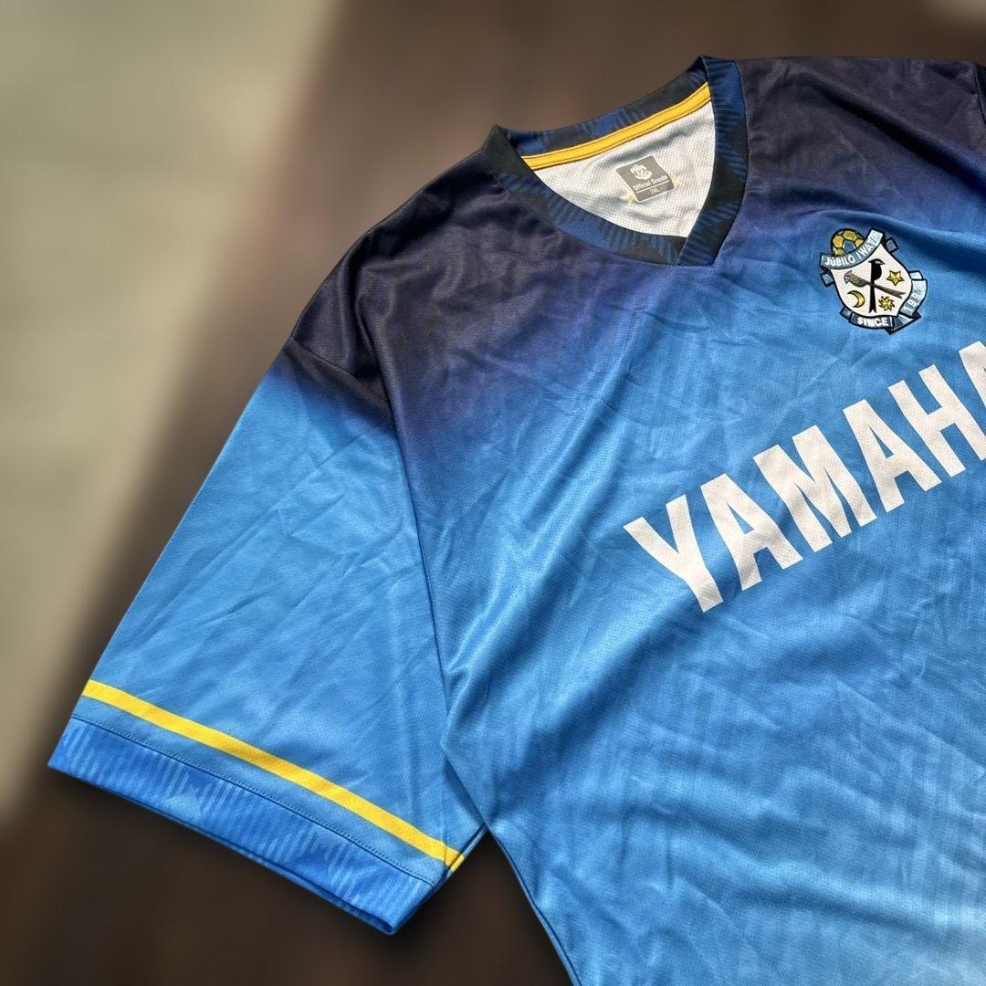 8SM2 JUBILO IWATA ゲームシャツ　オフィシャルグッズ　青　古着