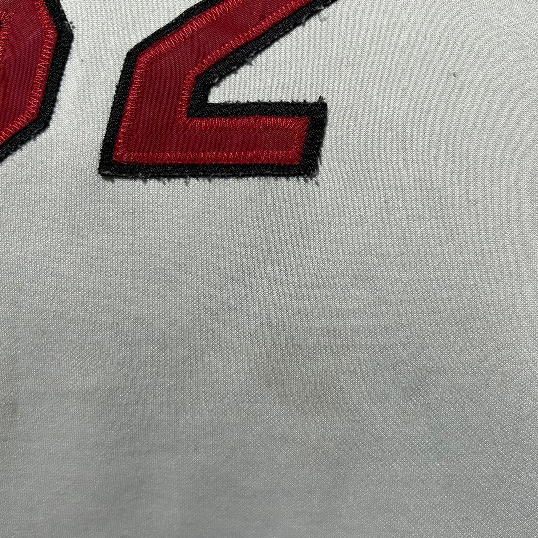 NBAヒートゲームシャツ肉厚M103シャック両面刺繍ワッペン4XLアメリカ古着