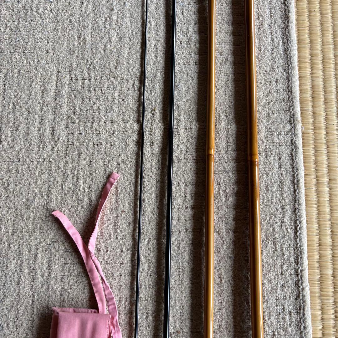 ヘラブナ竿　合成竿　響　12尺　4本継