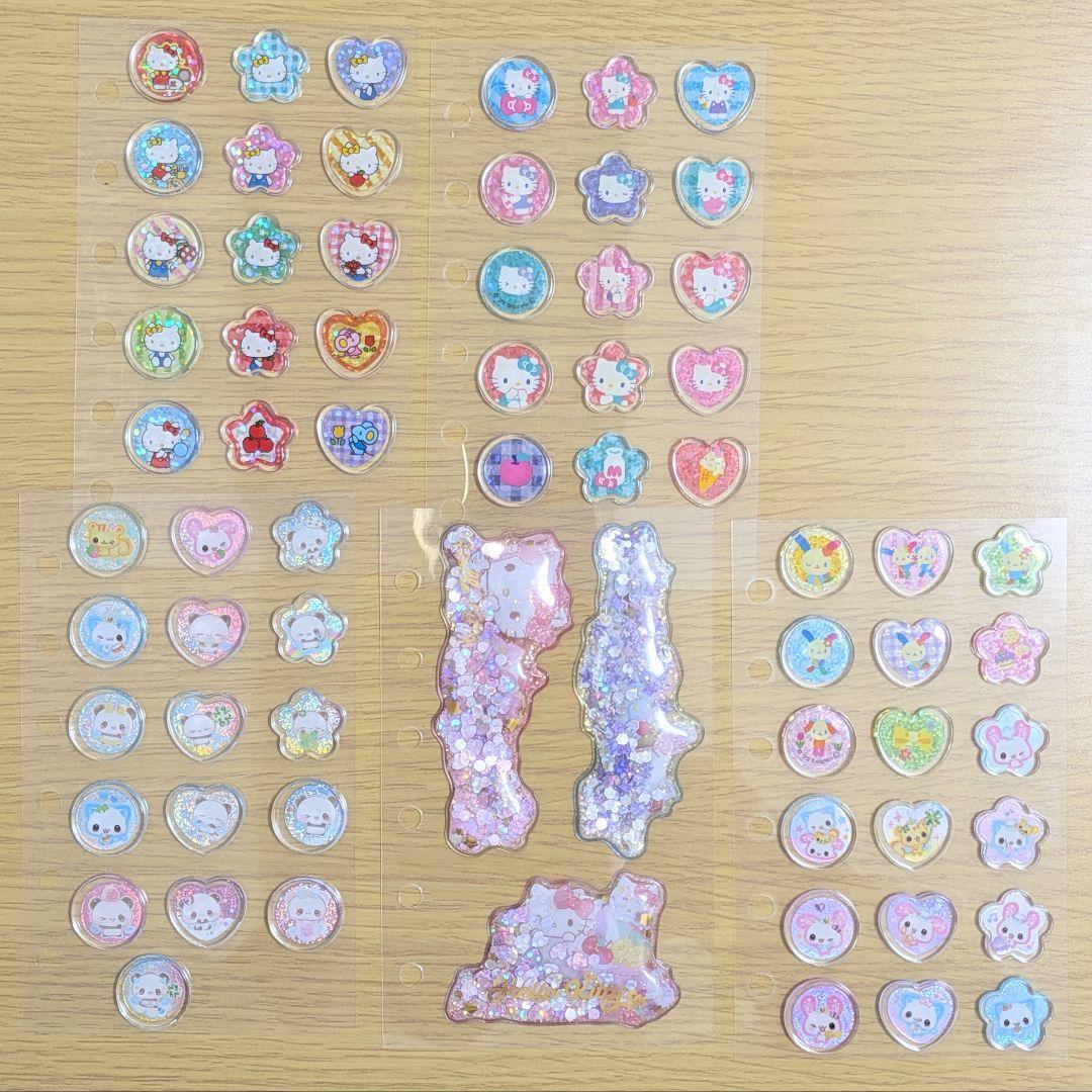 【シール帳＆シール】まとめ売りセット｜サンリオ・スリコ・完成品
