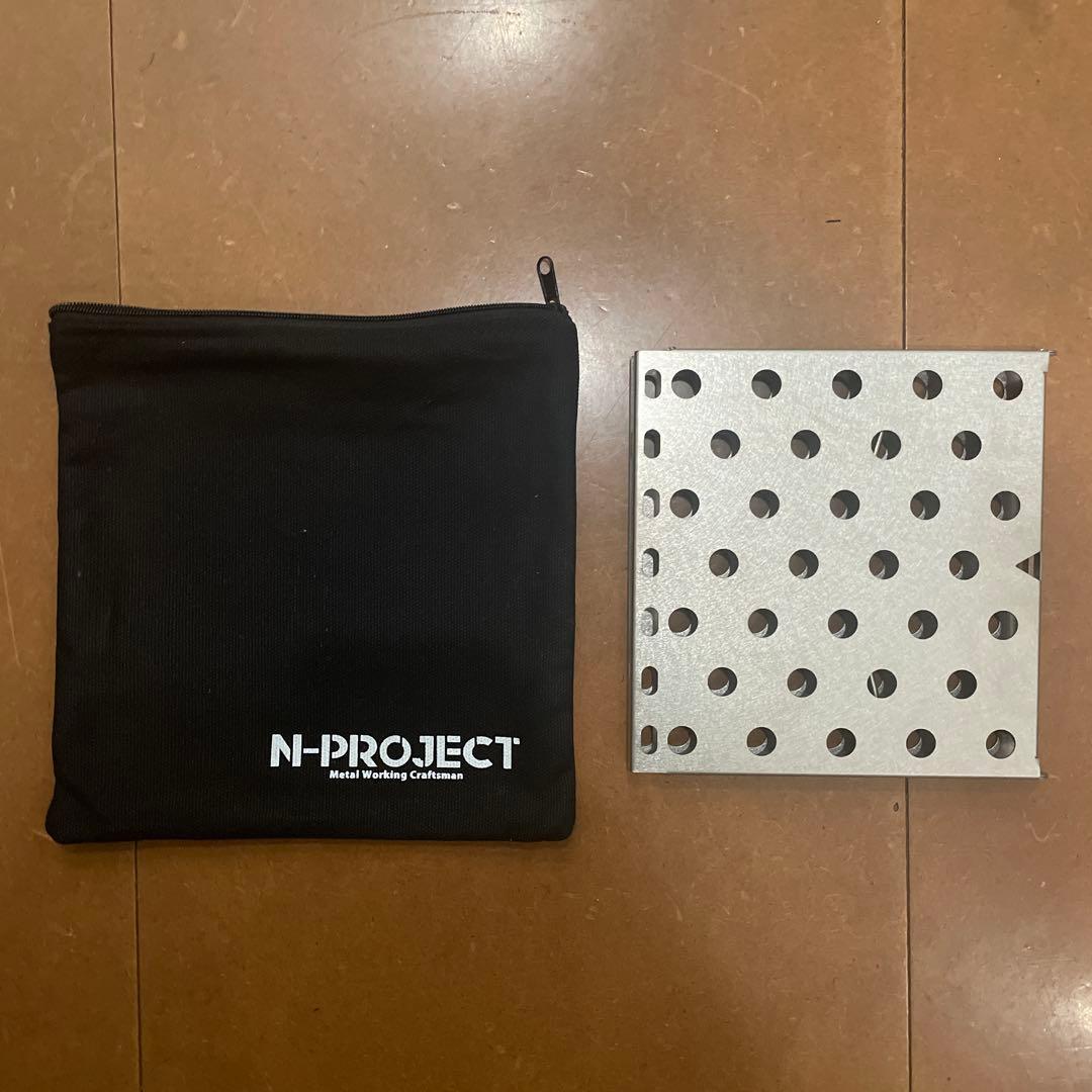 N-PROJECT チタンテーブル（S） 折畳式 コンパクト アウトドアテーブル