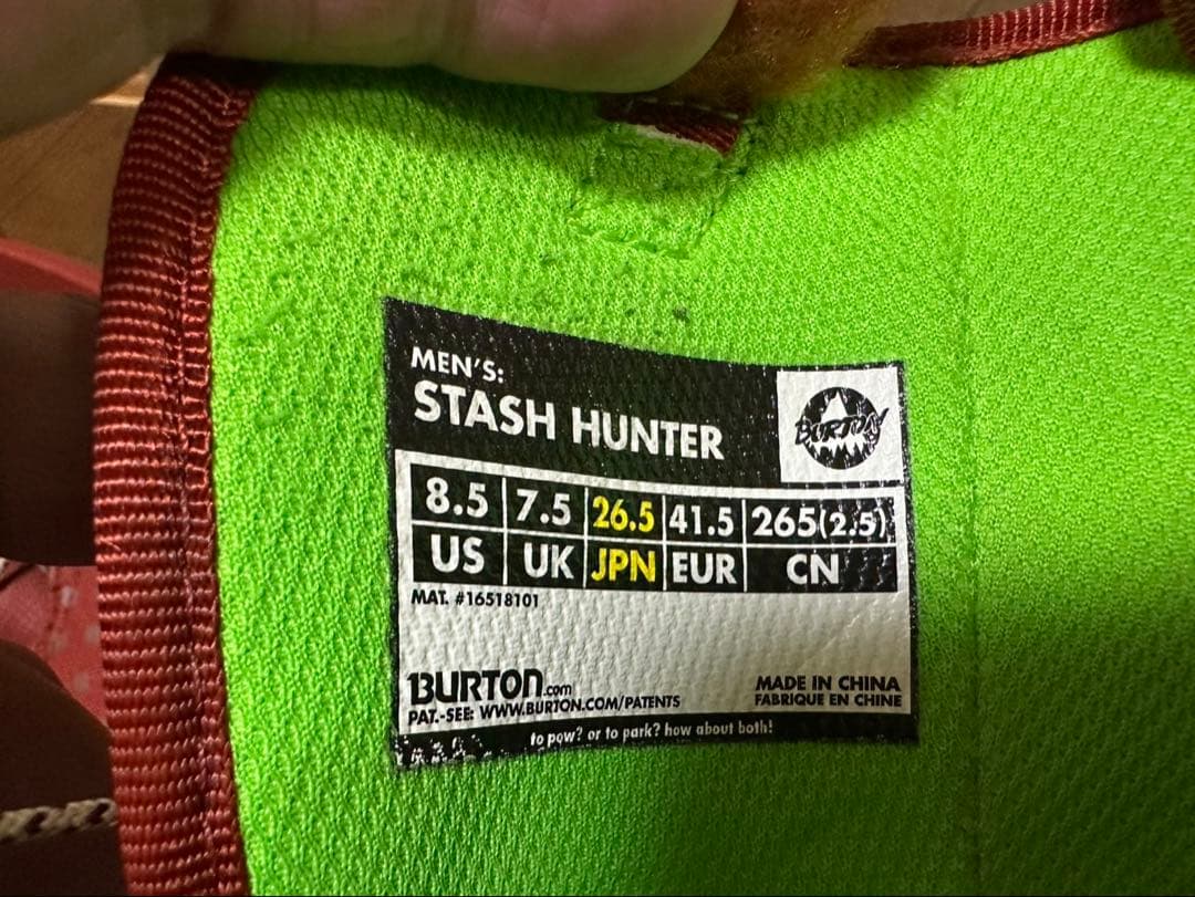 BURTON バートン STASH HUNTER スノーボードブーツ