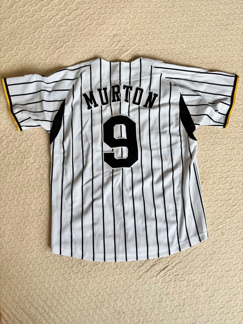 Tigers ミズノ刺繍ユニフォーム 背番号9マートンSサイズ　レディースキッズ