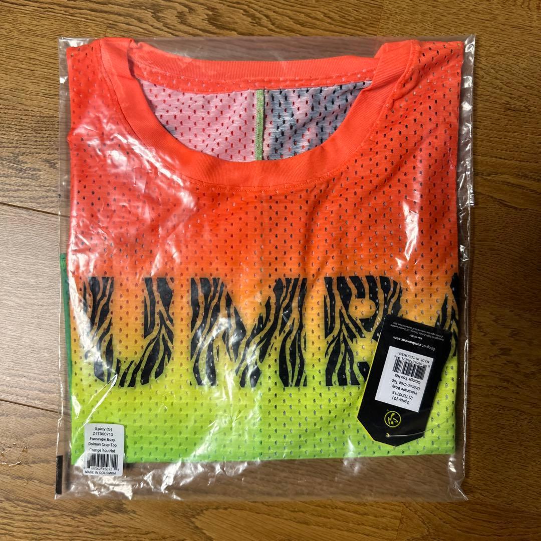 正規品 新品 ズンバ S メッシュ　トップス