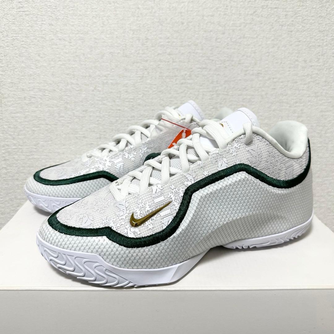 ナイキ 26 レブロン 23 バスケ シューズ 靴 バッシュ 白 緑