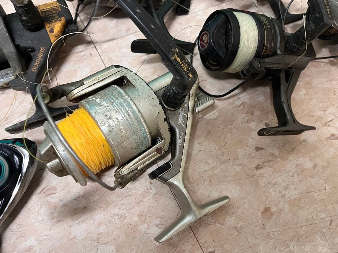 19個ジャンクリール　SHIMANO DAIWA などまとめ売り