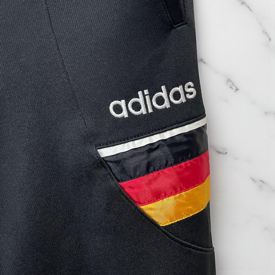激レア 90s adidasドイツ代表 トラックパンツ L ビンテージ ジャージ