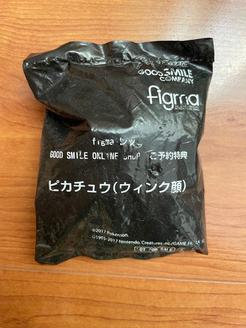 figma レッド　ポケモンセンター　予約特典　ピカチュウ(ウインク顔)　未開封