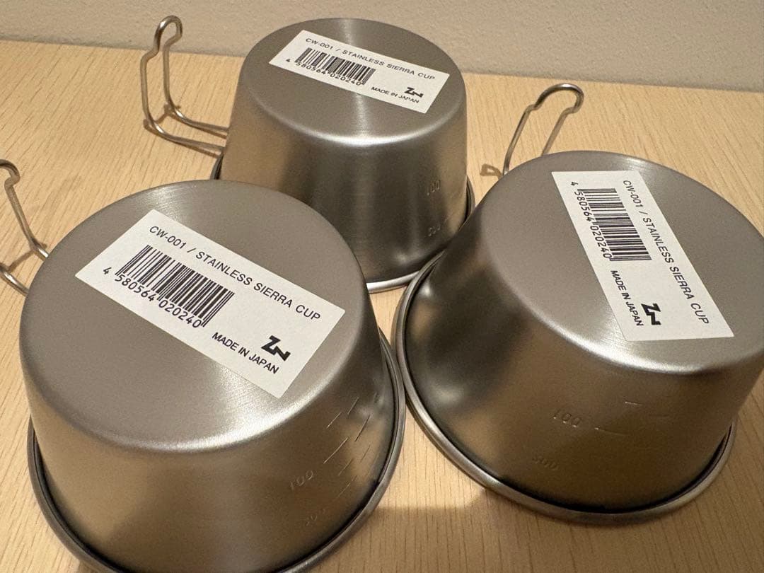 キャンプ用品まとめ売り　ナイフ・シェラカップ・クッカー・OD缶カバー