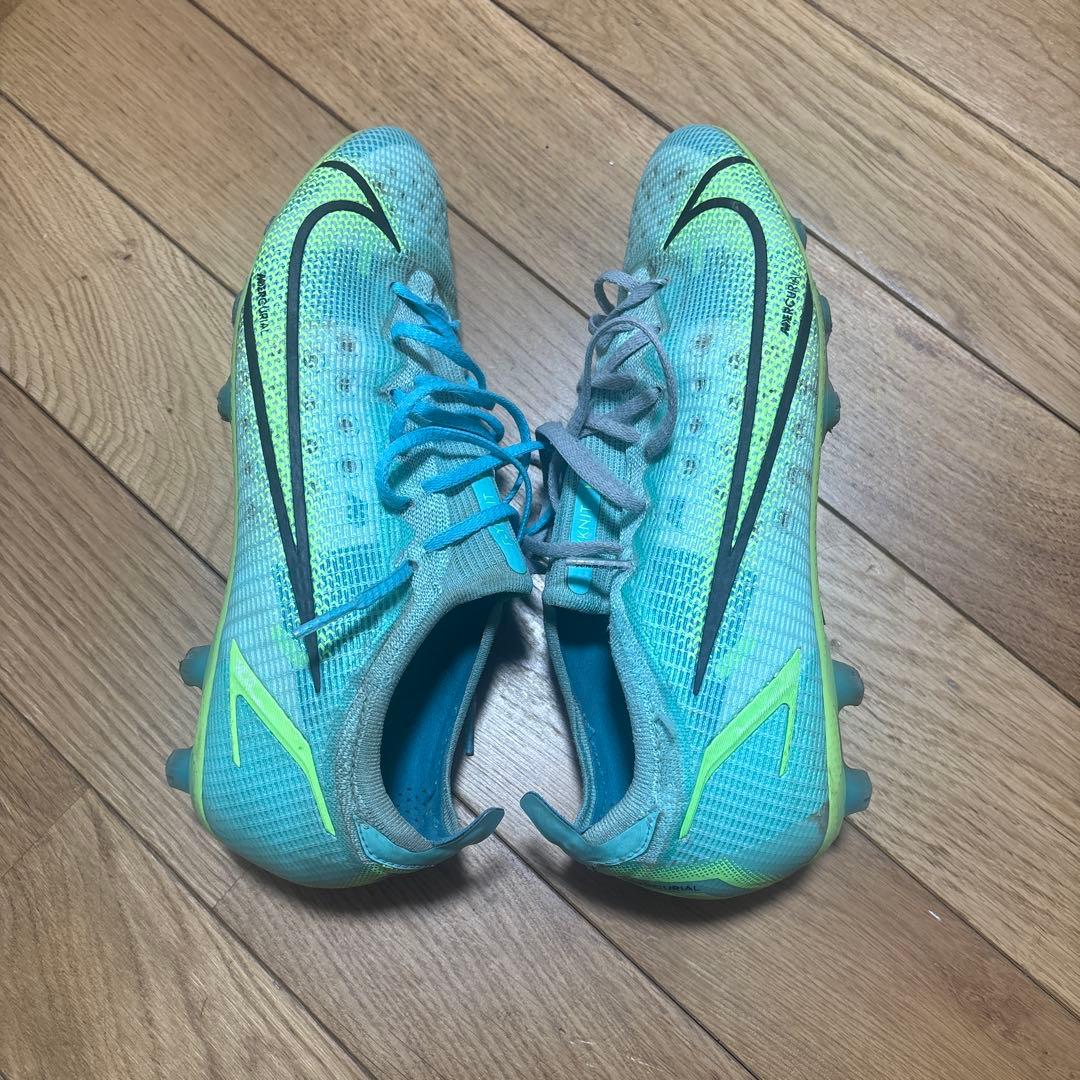 Nike サッカースパイク 青/黄