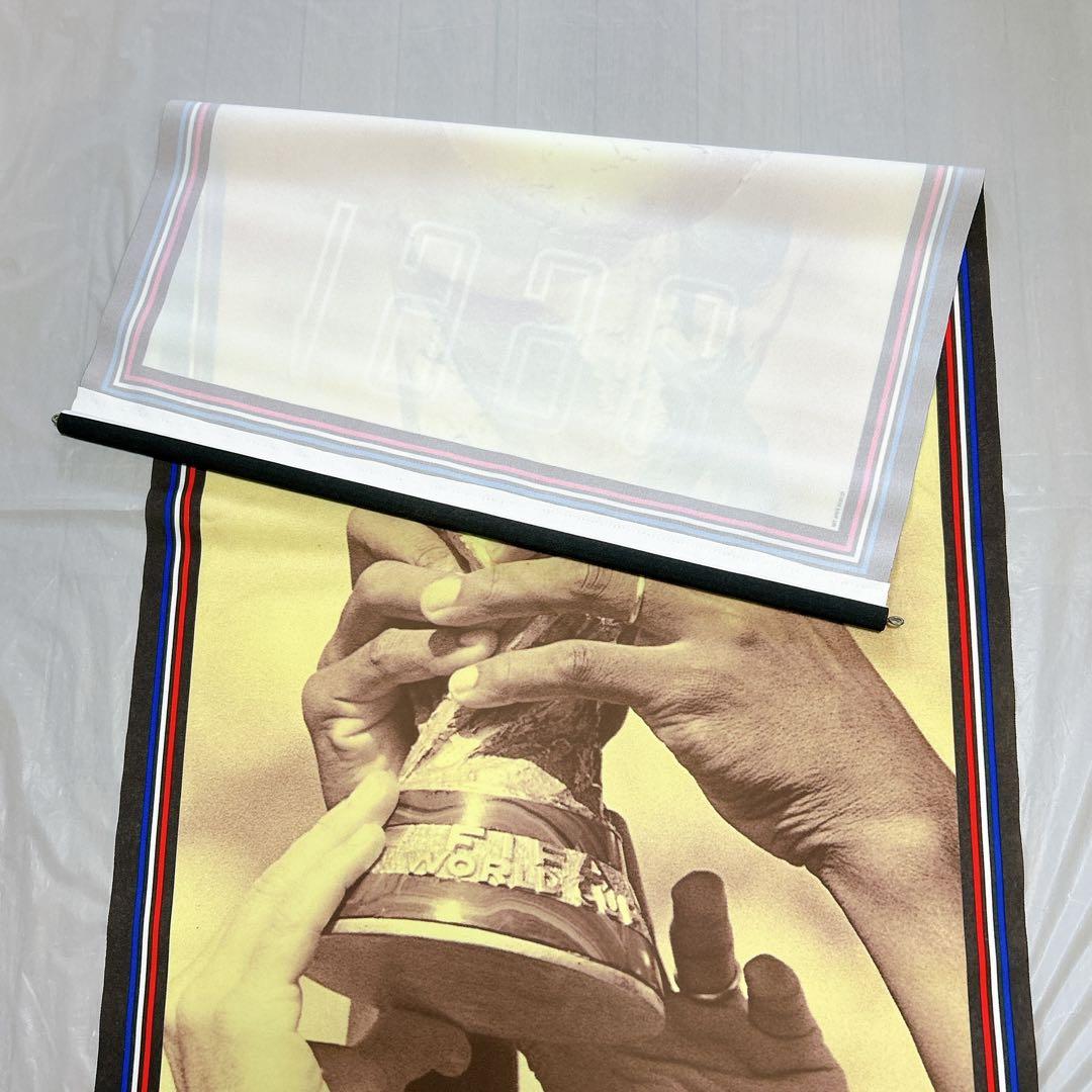 【激レア】adidas 98年フランスW杯 タペストリー 非売品 大判 サッカー