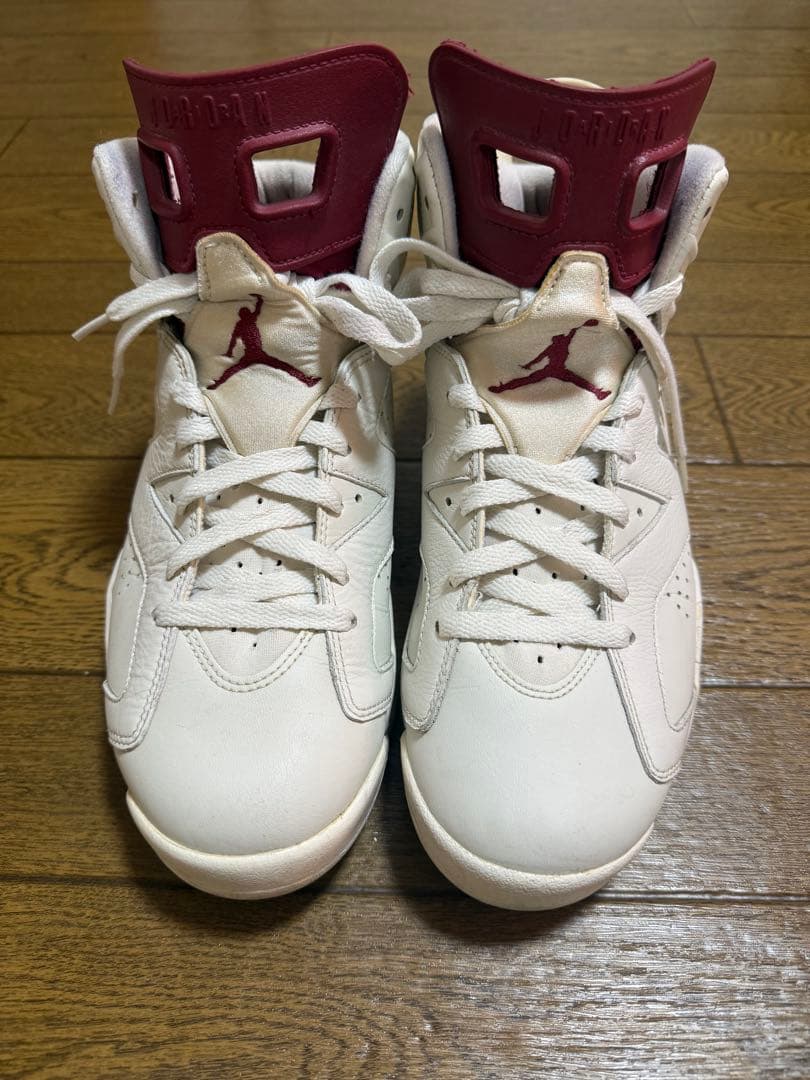Nike Air Jordan 6 ホワイト/マルーン